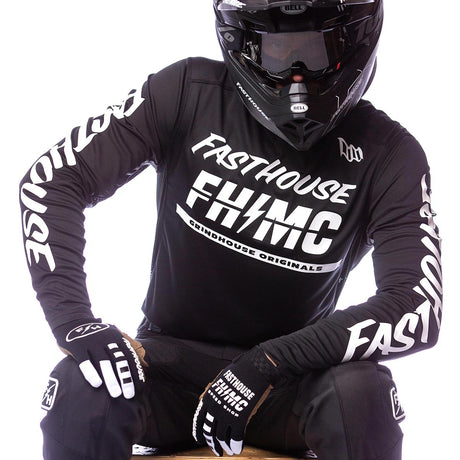 Grindhouse Score Jersey - Black Fasthouse FH Brand / No Collab Fasthousedev