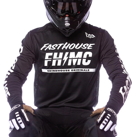 Grindhouse Score Jersey - Black Fasthouse FH Brand / No Collab Fasthousedev