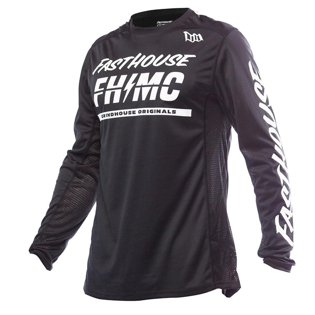 Grindhouse Score Jersey - Black Fasthouse FH Brand / No Collab Fasthousedev