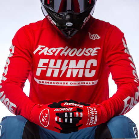 Grindhouse Score Jersey - Red Fasthouse FH Brand / No Collab Fasthousedev