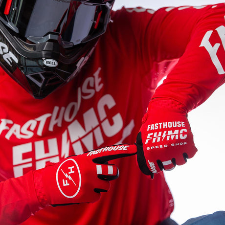 Grindhouse Score Jersey - Red Fasthouse FH Brand / No Collab Fasthousedev