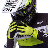 Helix Daytona Jersey - Black/Flo Green Fasthouse FH Brand / No Collab Fasthousedev