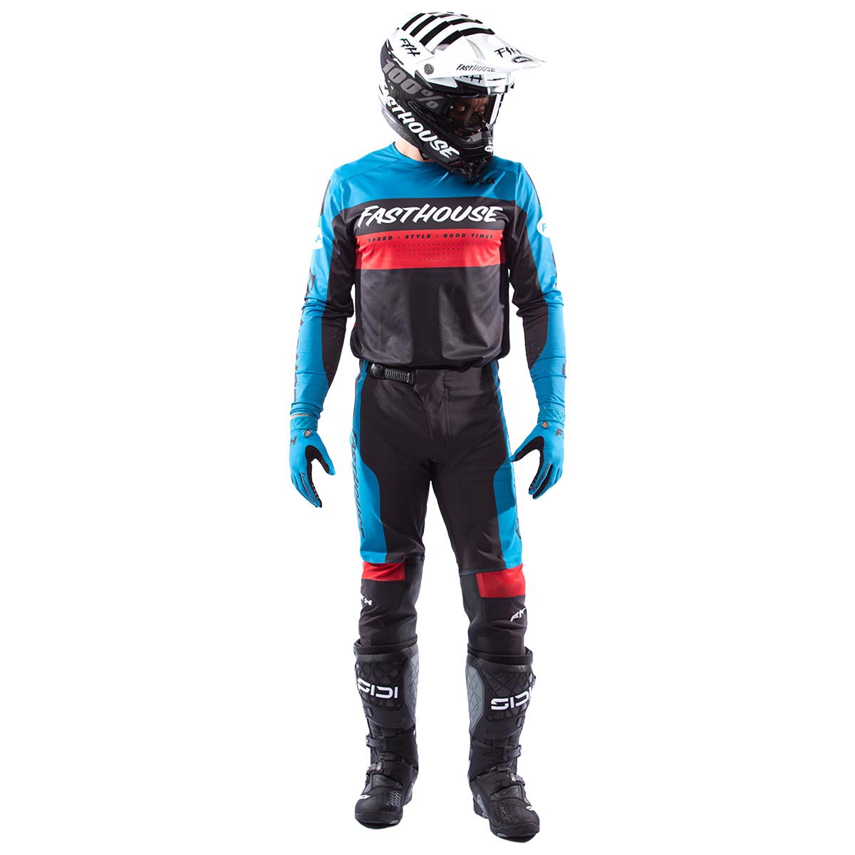 Helix Daytona Pant - Electric Blue Fasthouse FH Brand / No Collab Fasthousedev