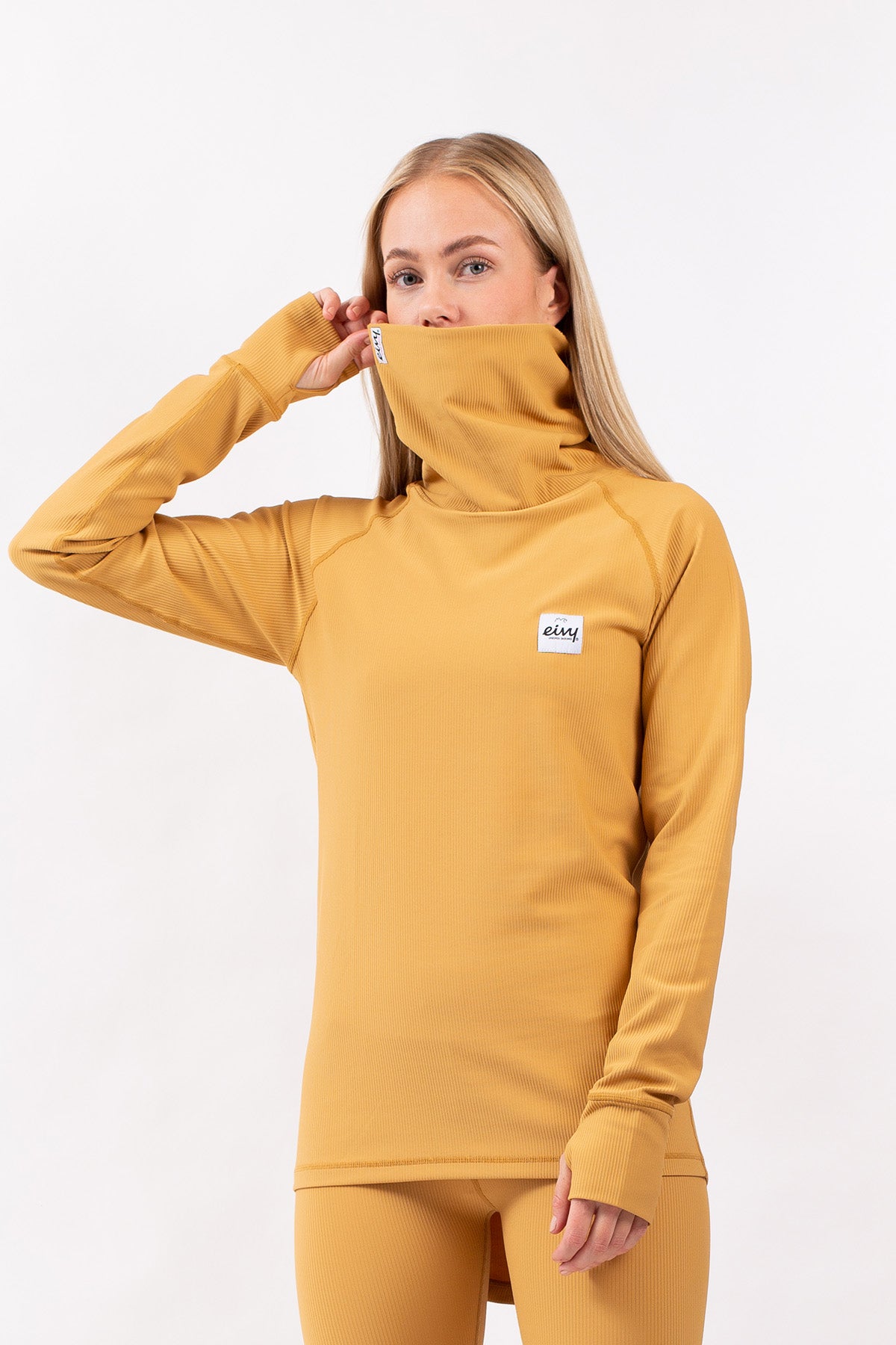 Icecold Rib Top Faded Amber