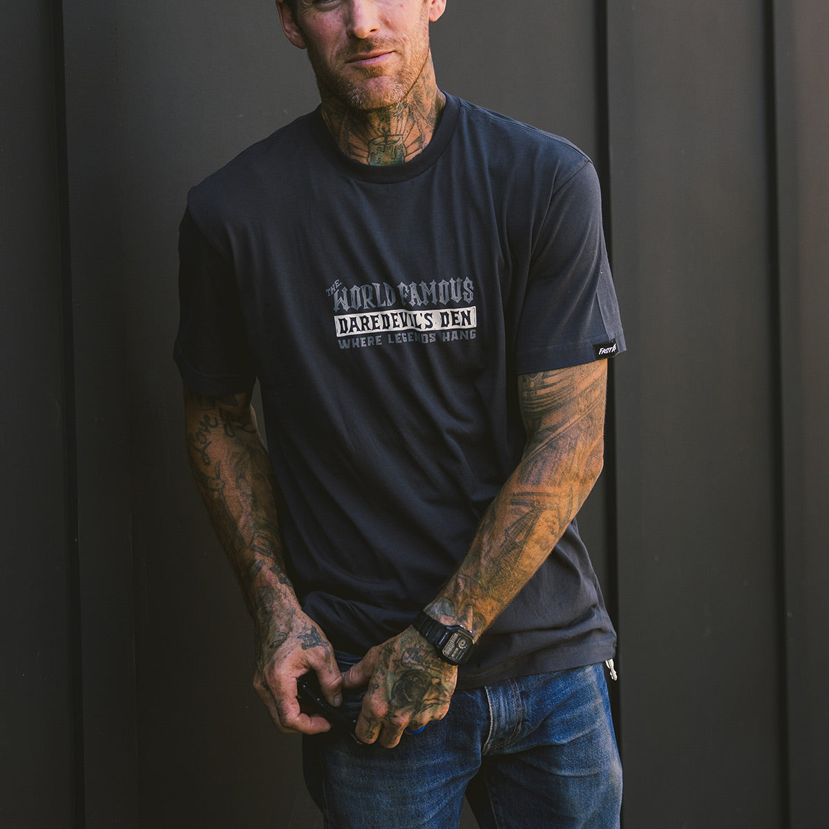 Jekyll Tee - Graphite Black