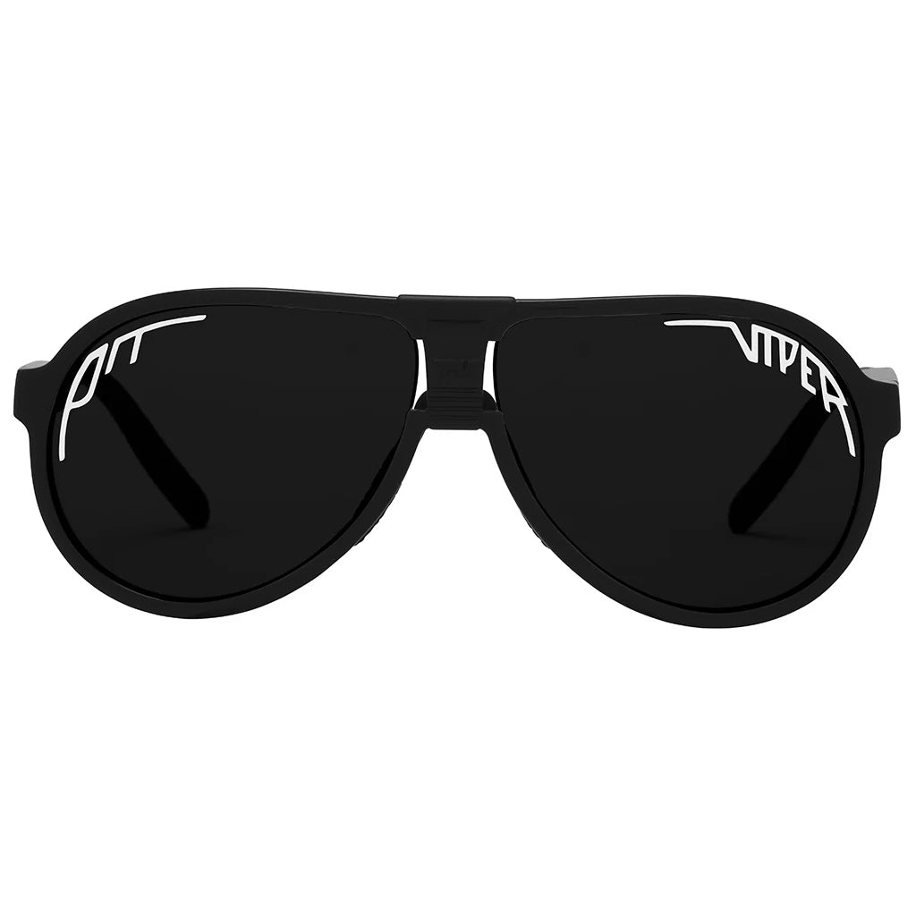 / HDPV Polarized Smoke | full_frontal.JPG | The Exec Jethawk, aviator style sunglasses from Pit Viper