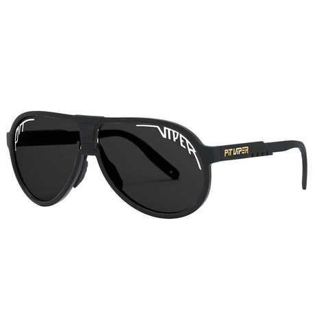 / HDPV Polarized Smoke | side_view.JPG | The Exec Jethawk, aviator style sunglasses from Pit Viper