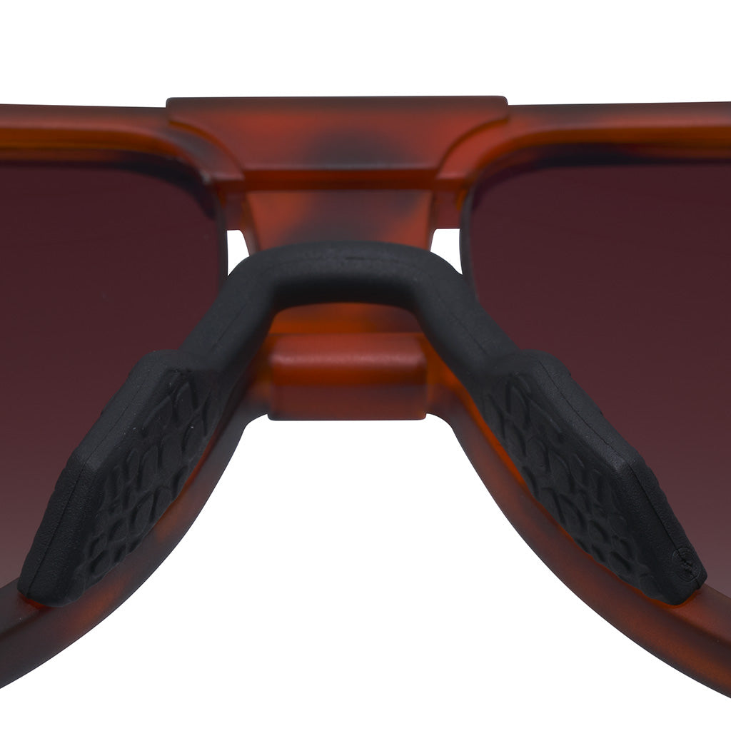 / Polarized Brown Fade | no_problem.JPG | The Landlocked Jethawk, aviator style sunglasses with a polarized fade lens from Pit Viper