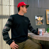 Blackout Yarn Dye Long Sleeve Tee