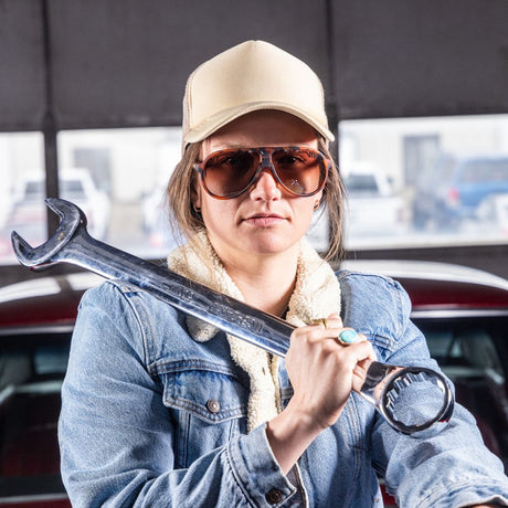 / Polarized Brown Fade | no_not_this_image.JPG | The Landlocked Jethawk, aviator style sunglasses with a polarized fade lens from Pit Viper