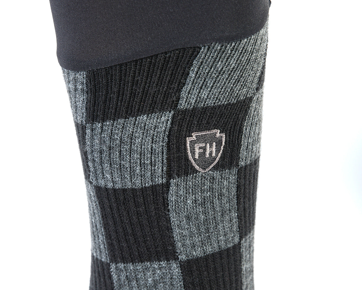 Legacy Knee Brace Youth Sock - Black