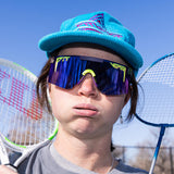 HDPV Polarized Pink-Purple / Regular | photo_of_person.JPG | The Electroshock Original 2.0 sunglasses from Pit Viper