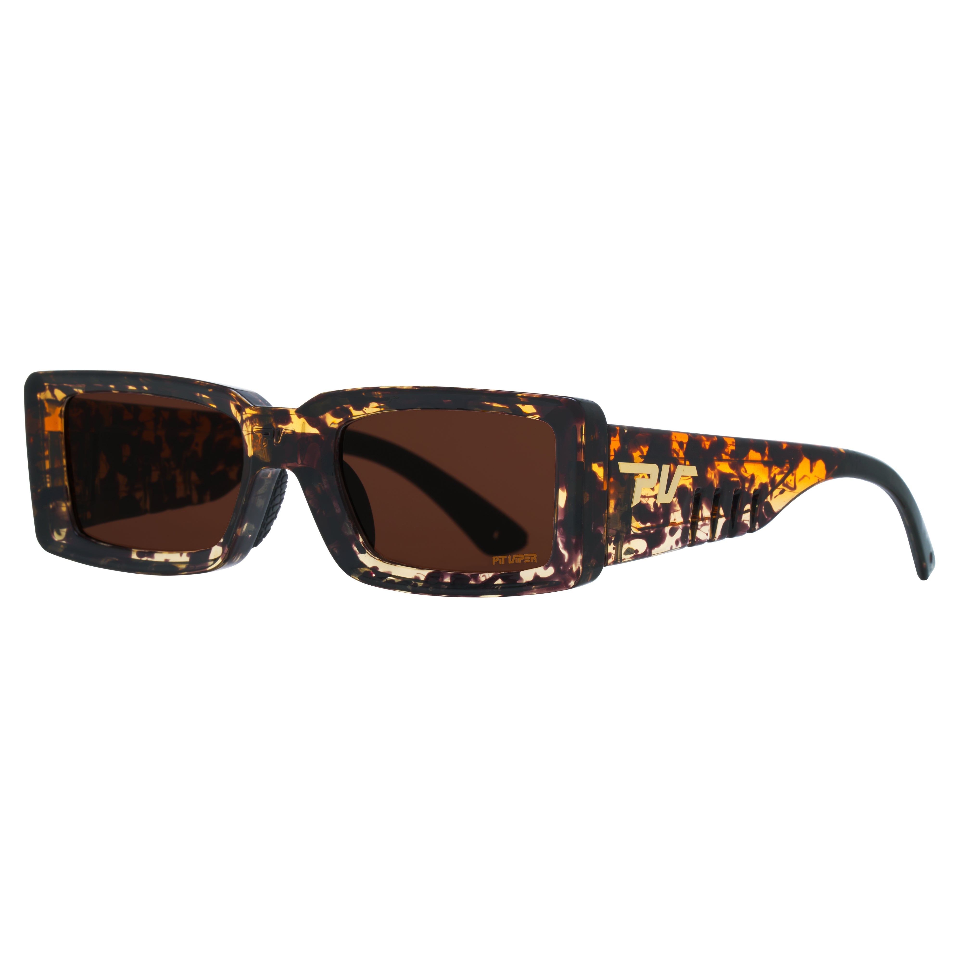/ Brown | i_am_being_held.JPG | The Desert Tortoise Low Bones, square style sunglasses from Pit Viper