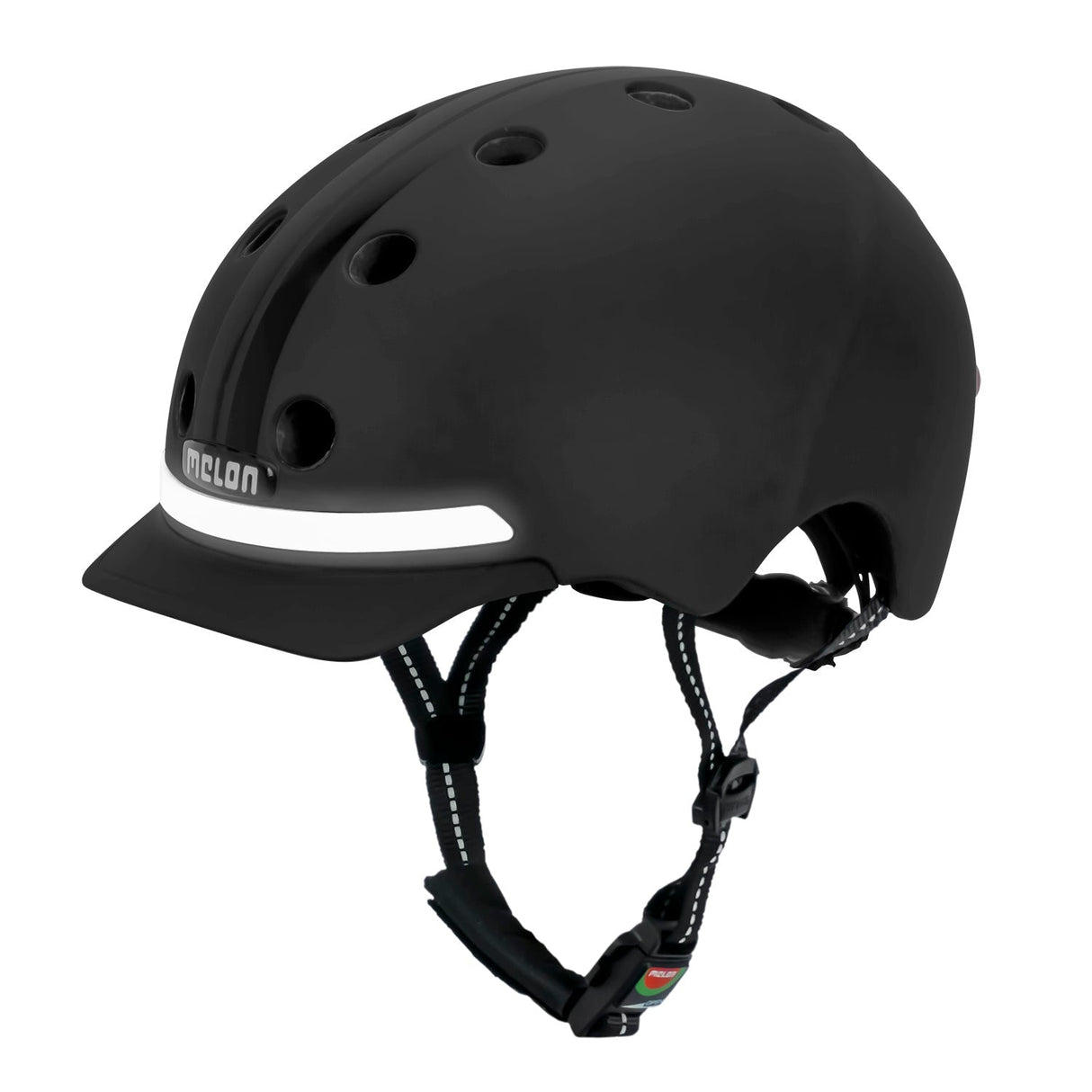 Melon Bicycle Helmet E-Series »Black Ice«