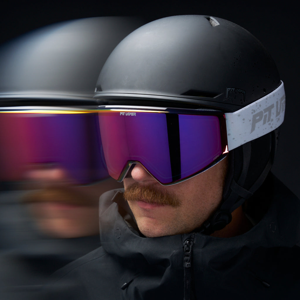 | photo_of_person.JPG | The Miami Nights BN5000 Ski and Snowboard Goggles from Pit Viper