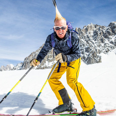  | against_my_will.JPG | Man skis wearing the mohaker clawdia