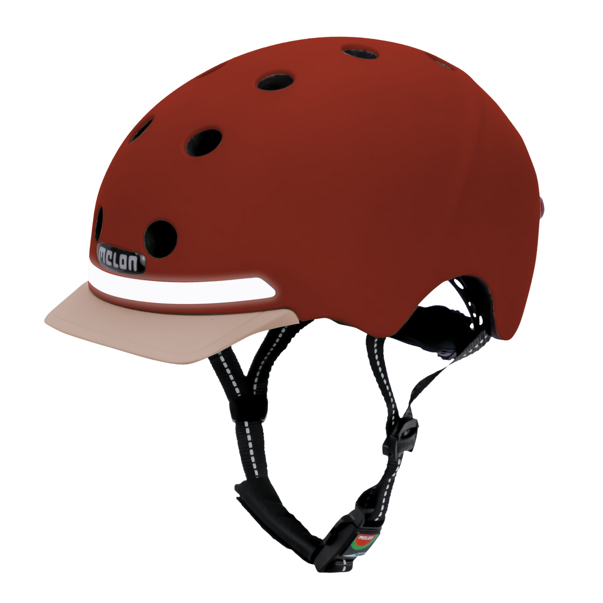 Melon Bicycle Helmet E-Series »Sepia«