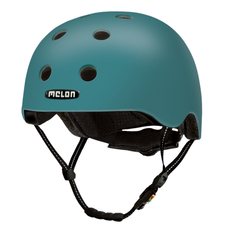 Blue unicoloured Melon Bicycle Helmet called Sydney