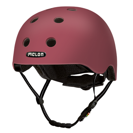 Wine red Melon Bicycle Helmet called Paris