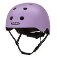 Purple unicoloured Melon Bicycle Helmet called Venice