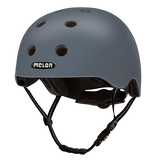 Dark Grey unicoloured Melon Urban Active Bicycle Helmet called "Chicago"