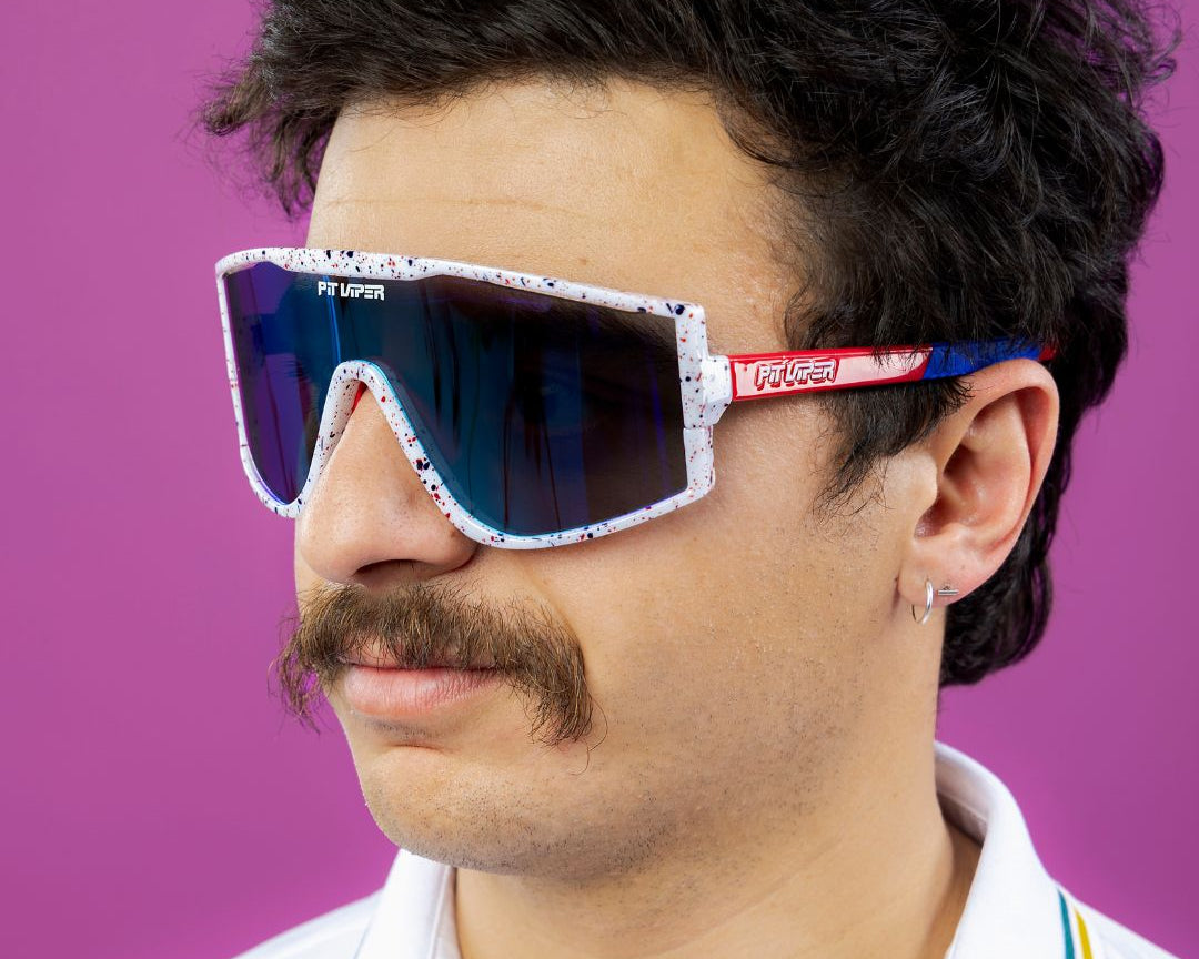 / Blue | The Merika Try-Hard from Pit Viper Sunglasses