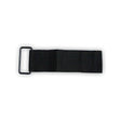 Flat view of the O'Brien 3" Kneeboard Extension Strap in black, featuring durable buckle and an adjustable extension design.