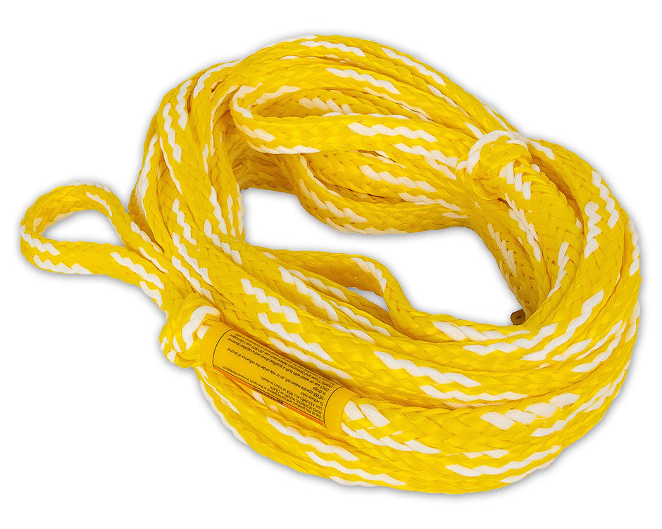 O'Brien 4-Person Tube Rope - Yellow/White