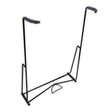 O'Brien Board Stand in black metal with padded arms for secure board storage.