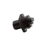 O'Brien Lightning Valve Cap in black with a threaded design for a secure fit on inflatable products.
