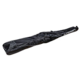 Angled view of the O'Brien Combo Waterski Bag in black with white branding, featuring a zippered closure and carry handles.