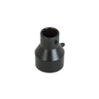 O'Brien Lightning Valve Pump Attachment, a black plastic adapter designed for use with Lightning Valve inflatables.