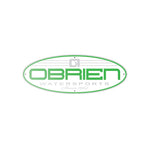 O'Brien Oval Metal Sign with a white background, green branding, and "Since 1964" text in an elegant script.