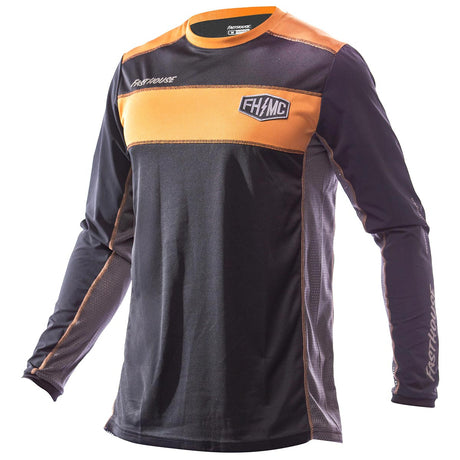 Off-Road Bronx LS Jersey - Black/Camel Fasthouse FH Brand / No Collab Fasthousedev