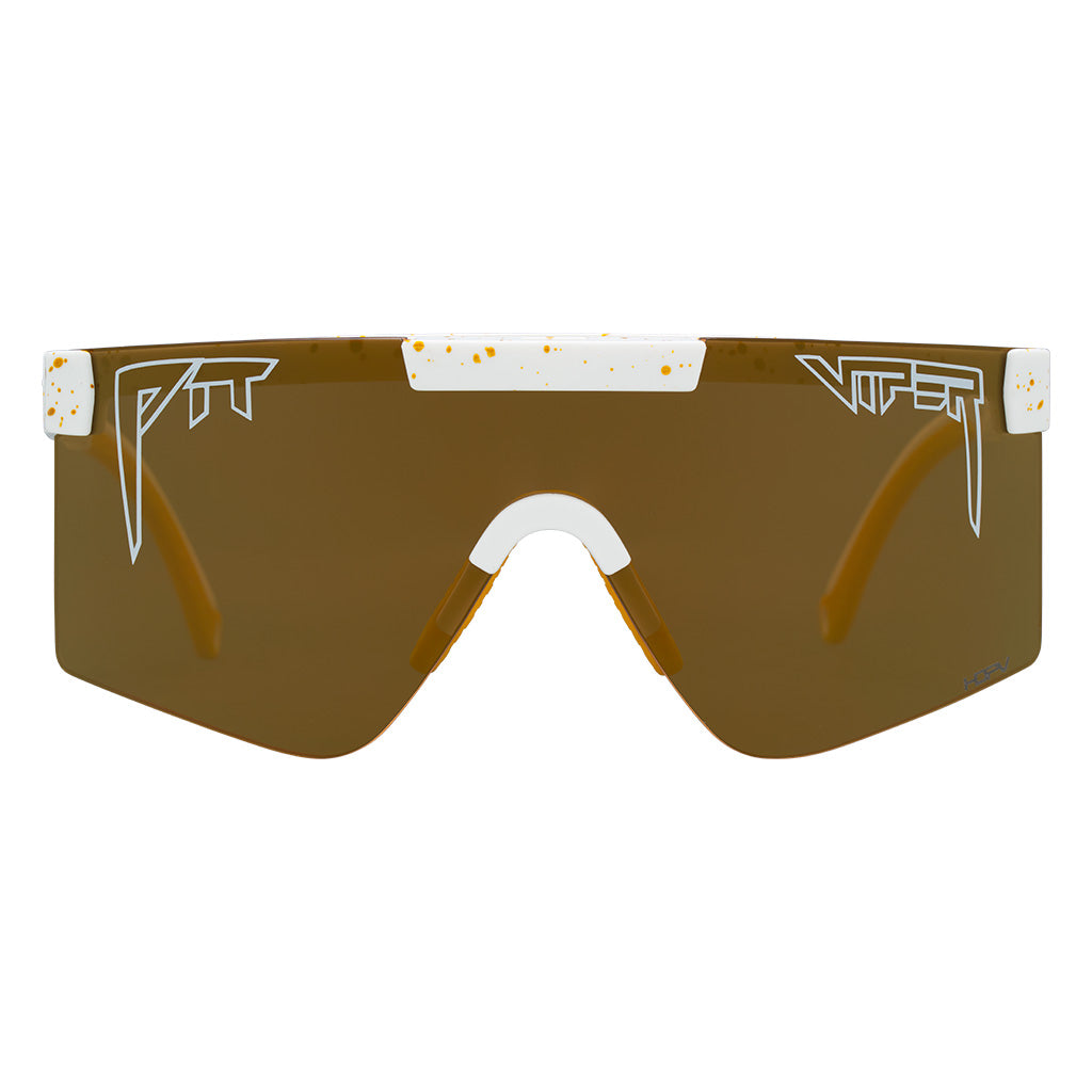 Regular / HDPV Polarized Gold | mom.JPG | The Bel Air Original, shield style sunglasses from Pit Viper, polarized sunglasses from Pit Viper