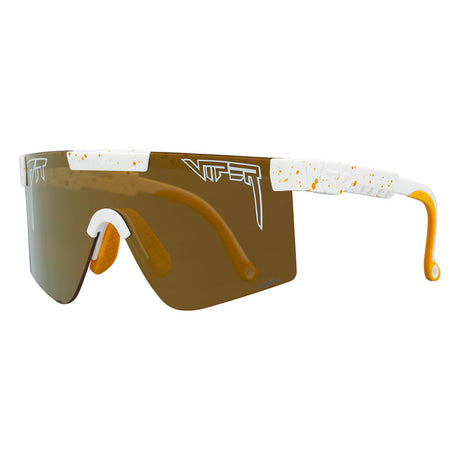 Regular / HDPV Polarized Gold | walked_in_on_me.JPG | The Bel Air Original, shield style sunglasses from Pit Viper, polarized sunglasses from Pit Viper