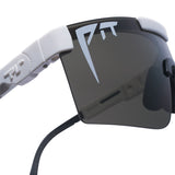 Regular / Smoke | for_your_eyes_only.JPG | The Miami Nights Original 2.0, shield style sunglasses from Pit Viper