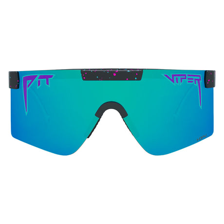 Regular / HDPV Polarized Blue | beep.JPG | The Midnight Original Regular HDPV Polarized Blue, shield style sunglasses from Pit Viper, polarized sunglasses from Pit Viper