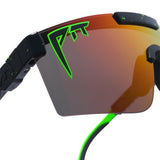 Regular / HDPV Polarized Orange | work_on_today.JPG | The Monster Bull Original Regular, shield style sunglasses from Pit Viper, polarized sunglasses from Pit Viper
