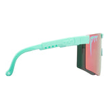 Regular / HDPV Polarized Pink | to_organize_image_files.JPG | The Oral Exam Original Regular, shield style sunglasses from Pit Viper, polarized sunglasses from Pit Viper