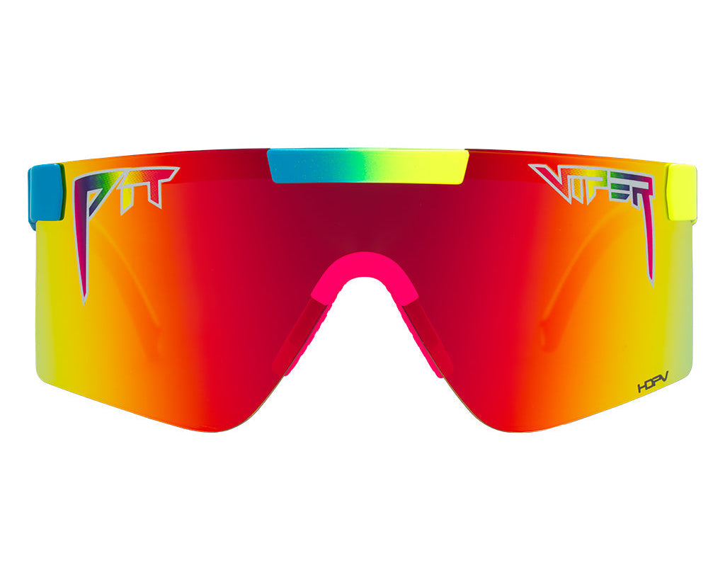 Regular / HDPV Polarized Rainbow | wow.JPG | The Pride Original Regular, shield style sunglasses from Pit Viper, polarized sunglasses from Pit Viper