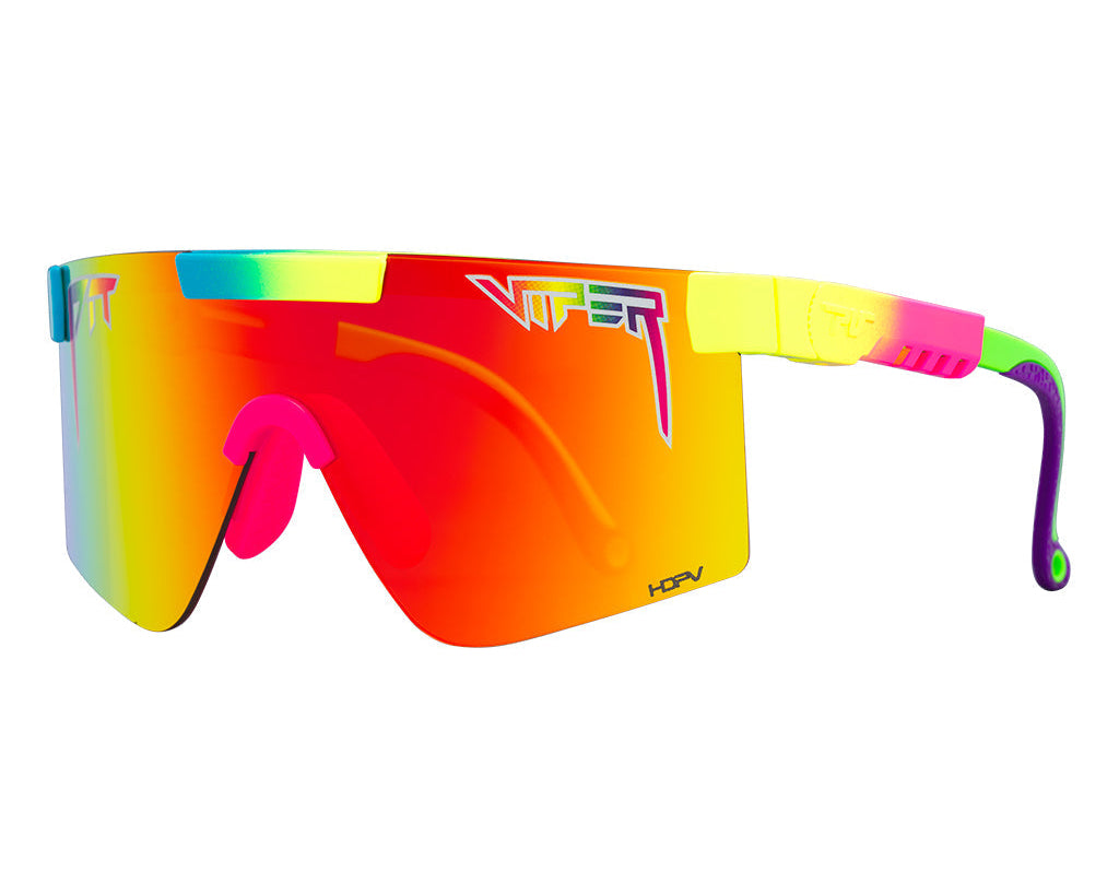 Regular / HDPV Polarized Rainbow | isnt_this_nice.JPG | The Pride Original Regular, shield style sunglasses from Pit Viper, polarized sunglasses from Pit Viper