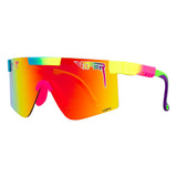 Regular / HDPV Polarized Rainbow | isnt_this_nice.JPG | The Pride Original Regular, shield style sunglasses from Pit Viper, polarized sunglasses from Pit Viper