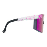 Wide / HDPV Polarized Pink Purple | guess_who.JPG | The LA Brights Original 2.0, polarized sunglasses from Pit Viper