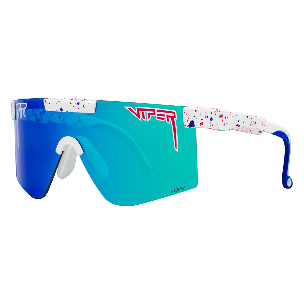Wide / HDPV Polarized Blue | Greenlight.JPG | The Merika Original 2.0, polarized sunglasses from Pit Viper