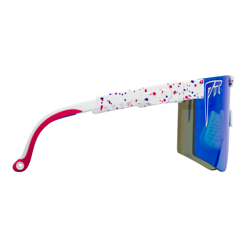 Wide / HDPV Polarized Blue | Yellowlight.JPG | The Merika Original 2.0, polarized sunglasses from Pit Viper