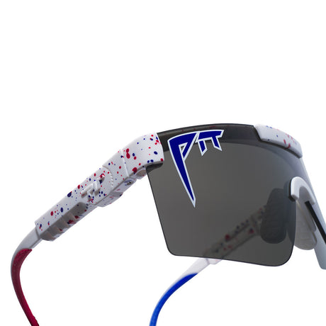 Wide / Smoke | again.JPG | The Merika Original 2.0, shield style sunglasses from Pit Viper