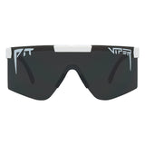 Wide / Smoke | AHHH.JPG | The Miami Night Original Wide Smoke, shield style sunglasses from Pit Viper, shield style sunglasses from Pit Viper