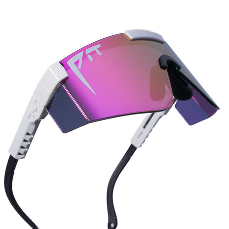 Wide / Z87+ Pink | orange_you_glad_you_dont_have_to_name_420_image_files.JPG | The Miami Night Original Wide Z87+ Pink, shield style sunglasses from Pit Viper, safety rated sunglasses from Pit Viper