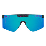Wide / HDPV Polarized Blue | wow.JPG | The Midnight Original Wide HDPV Polarized Blue, shield style sunglasses from Pit Viper, polarized sunglasses from Pit Viper
